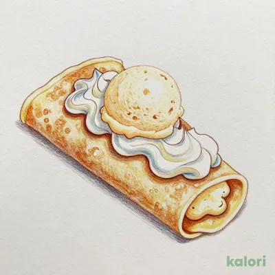Custard Special Crepe