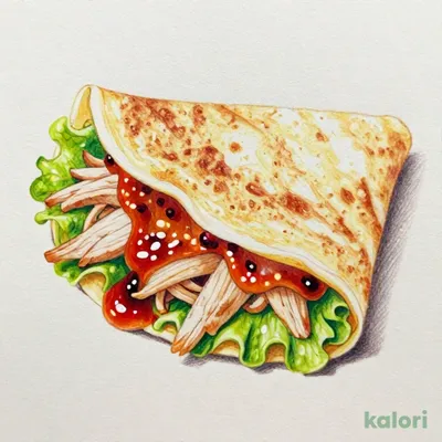 Chicken Chili Pepper Crepe