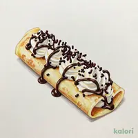 Chocolate Cream Crepe