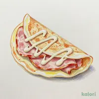 Ham Mayonnaise Crepe