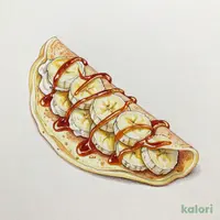バナナキャラメルクリーム