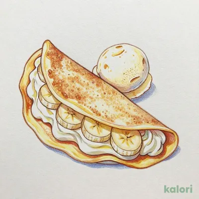 Banana Special Crepe