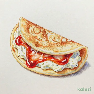 Pizza Cheese Crepe