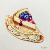 ブルーベリージャムケーキクリーム