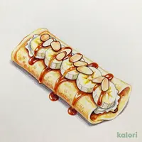 アーモンドバナナキャラメルクリーム