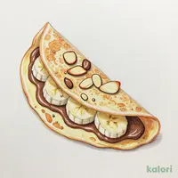 アーモンドバナナヌテラ