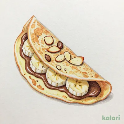 アーモンドバナナヌテラ