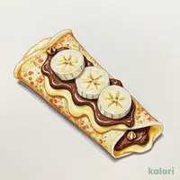 バナナカスタードヌテラ