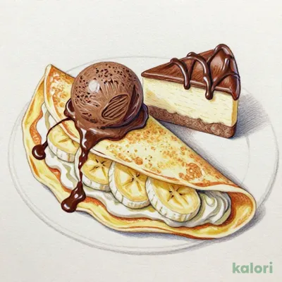 バナナチョコケーキショコラ