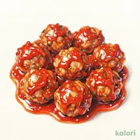 Chicken Meatballs, Special Sauce