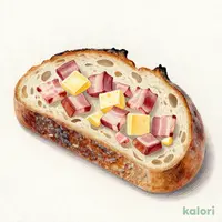 もっちり食感のバラエティロデヴ（ベーコン＆チーズ）