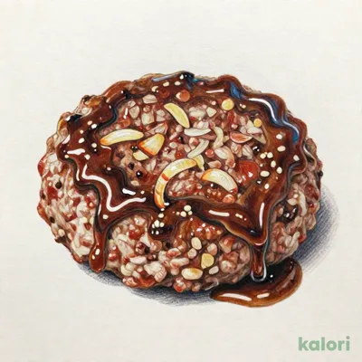 粗挽きビーフハンバーグ 和風玉ねぎソース