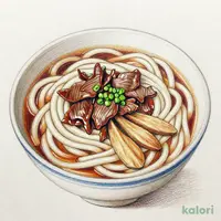 肉ごぼうぶっかけ (温・並)