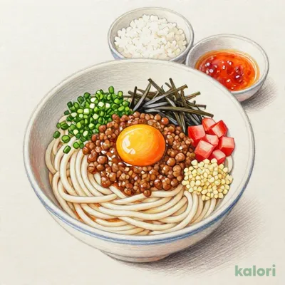 肉辛まぜうどん (得)