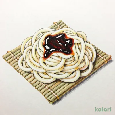 ざるうどん (大)
