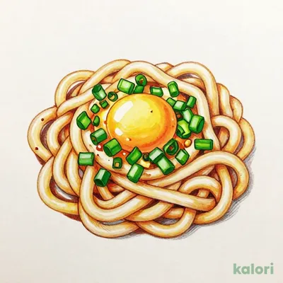 釜玉うどん (得)