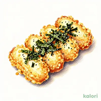 Chikuwa Tempura with Seaweed