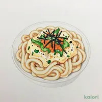 Chilled Spicy Cod Roe Cream Udon, Regular
