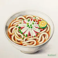 Green Chili and Grated Daikon Udon (Hot, Regular)