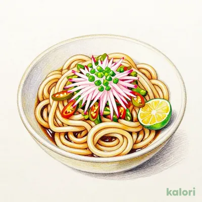 Green Chili Grated Daikon Soy Sauce Udon, Regular
