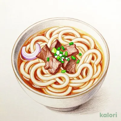 Freshly Made Meat Udon (Large)