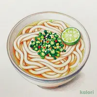 Cold Sticky & Savory Salt Udon, Large