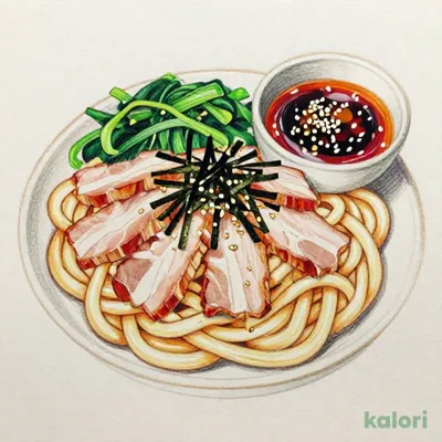 旨辛豚つけ汁うどん (1玉)