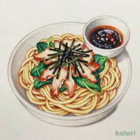 旨辛豚つけ汁うどん (3玉)