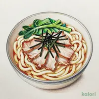Rich Seafood & Pork Dipping Udon (1 Serving)
