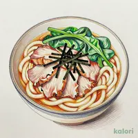 濃厚魚介豚つけ汁うどん (2玉)