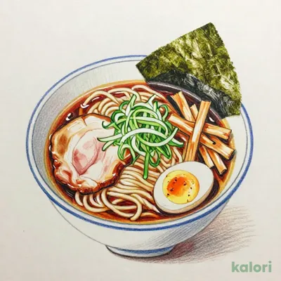 Green Onion Soy Sauce Ramen
