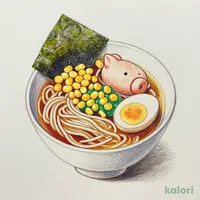 味つけ半たまご入りお子さまラーメン