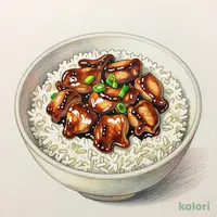 Charcoal-Grilled Style Chicken Rice Bowl with Rice Pack