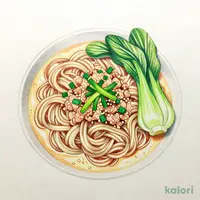 Sesame Dandan Glass Noodle Soup