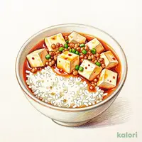 麻婆丼＜中辛＞ごはん付き