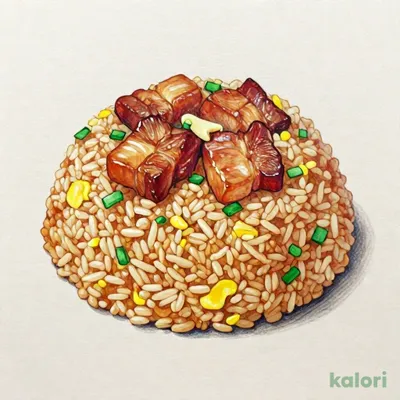 角煮ガーリック炒飯(並) (並)