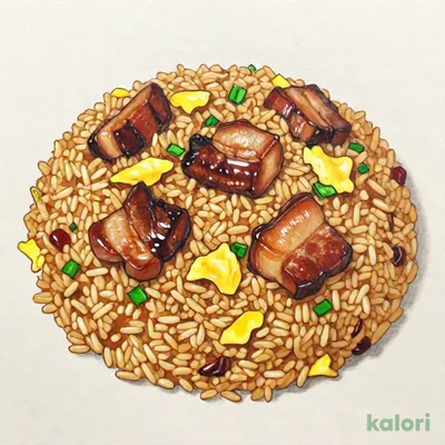 角煮ガーリック炒飯(大盛) (大盛)