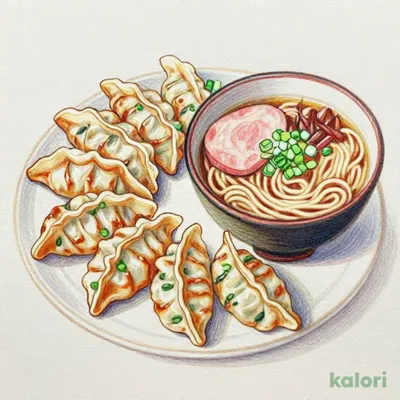 あいもり餃子・半ラーメンセット