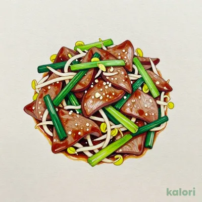 Garlic Liver and Garlic Chive Stir-fry
