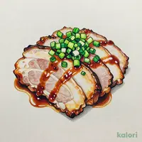Chashu Pork with Scallions