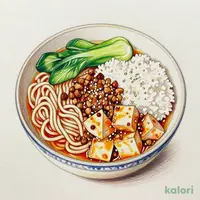 Cold Tantanmen (Spicy Sesame Ramen) & Mini Mapo Tofu Rice Bowl Set