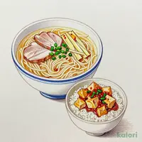 Salt Ramen & Mini Mapo Tofu Rice Bowl Set