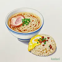 Salt Ramen & Half Fried Rice Set