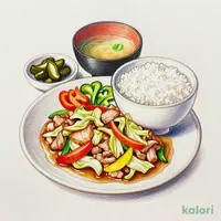 Twice-Cooked Pork Set Meal