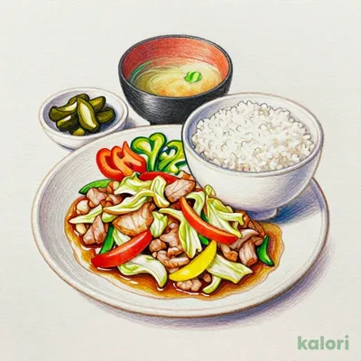 Twice-Cooked Pork Set Meal