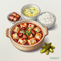 Braised Pork Belly and Clay Pot Mapo Tofu Set Meal