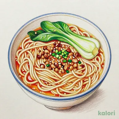 Tantanmen (Spicy Sesame Ramen) with Thick Noodles