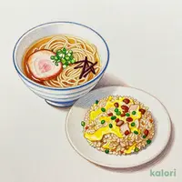 Full Meal Set (Salt Ramen & Regular Fried Rice)
