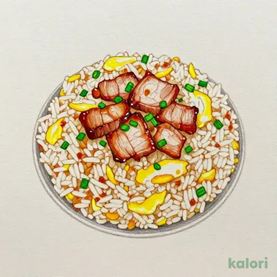 Roast Pork Fried Rice (Regular)