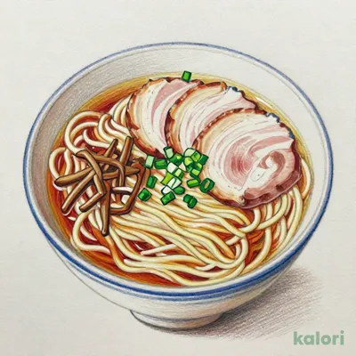 背脂魚介醤油チャーシュー麺【太麺】